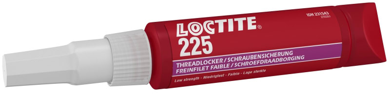 Preview: Henkel™ Loctite® 225 Schraubensicherung, 50 ml, Braun, 231543, Universell einsetzbar