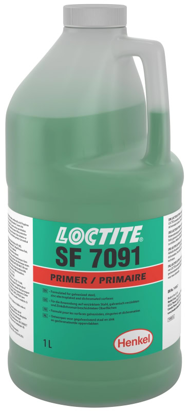 Preview: Henkel™ Loctite® SF 7091 Aktivator/ Primer, 1 l, Grün, 749067, Zur Aushärtung anaerober Loctite Produkte bei niedrigen Temperaturen