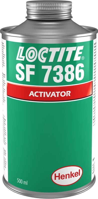 Preview: Henkel™ Loctite® SF 7386 Aktivator, 500 ml, Gelb, 142475, Zum Beschleunigen der Aushärtung