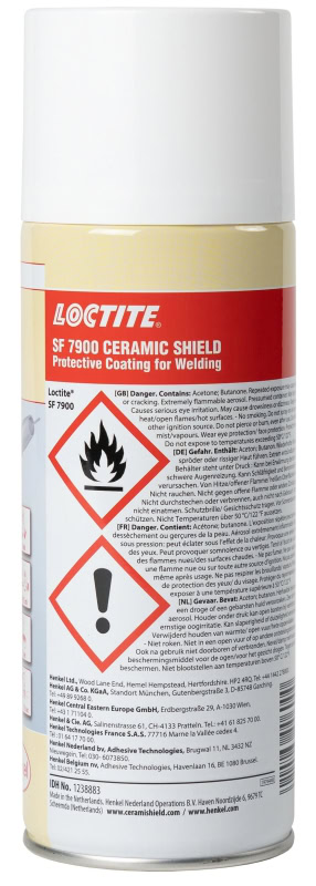Preview: Henkel™ Loctite® SF 7900 Keramik Schutzbeschichtung, 400 ml, Weiß, 1238883, Zum Schutz vor Schweiß-/ Metallspritzern