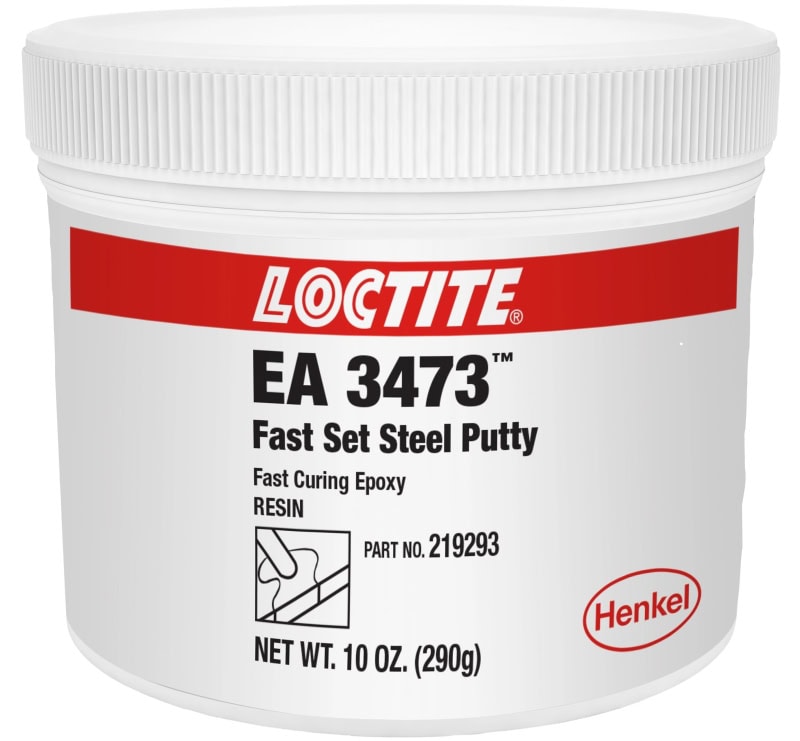 Preview: Henkel™ Loctite® EA 3473 Epoxid-Spachtelmasse, 500 g, Grau, 2K, 229174, Für die Reparatur von Metalloberflächen