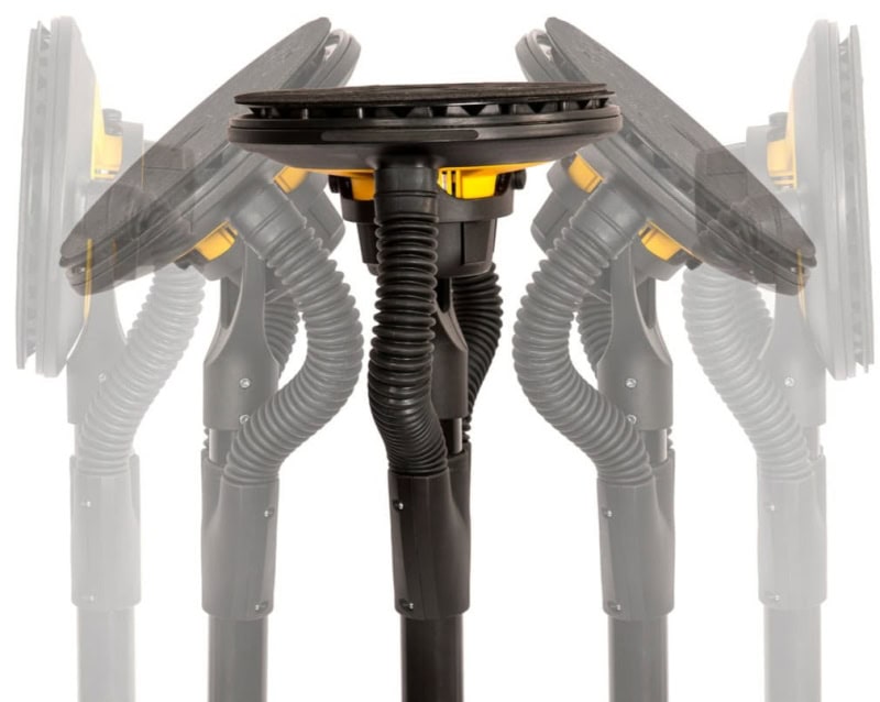 Preview: Mirka® LEROS 950CV + DEXOS Wand & Deckenschliff Starter Kit KIT2553CDMDE, Schleifer: Ø 225 mm, 5 mm Schleifhub, Zentralabsaugung, Für absolute Perfektion mit geringsten Aufwand