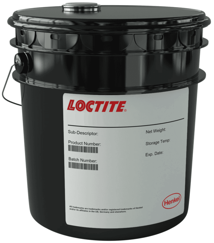 Preview: Henkel™ Loctite® SI 5611 Alkoxy Silikon Kleb- und Dichtstoff, 17 L, Grau, Härter, 2K, 1731894, Sehr schnelle Aushärtung