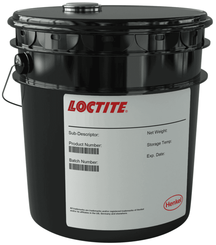 Preview: Henkel™ Loctite® SI 5615 Alkoxy Silikon Kleb- Dichtstoff, 17 L, Schwarz, Harz, 2:1, 2K, 1183416, Schnell Aushärtend