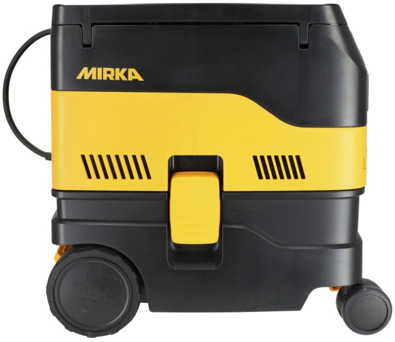 Preview: Mirka® DEXOS 1217 M AFC Industrie Staubsauger MIX12171221, Inkl. Standardschlauch, 17 Liter, Nass & Trocken, 1,63 PS / 1200 Watt, 4.200 L/.Min., Staubklasse M, Anti Statisch (ESD), Automatische Filterreinigung, Auto Start, Für staubfreies Schleifen & Arbe