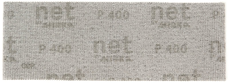 Preview: Mirka® Autonet Schleifstreifen AE15005041, 70 mm x 198 mm, P400, Gitternetz, Kletthaftend, PA Gitternetz, Aluminiumkorn, Für Entlacken und Lackschliff