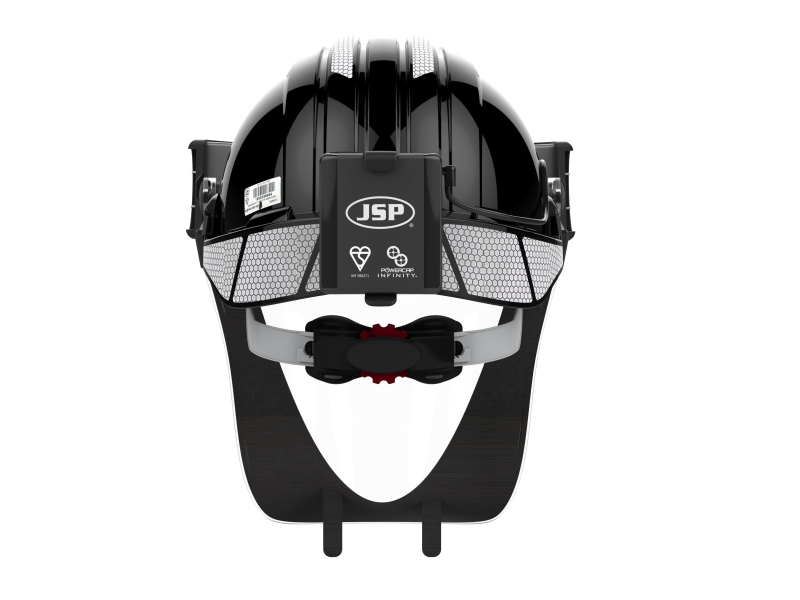 Preview: Powercap® Infinity® CEA646-000-500, Voll integriertes TH3-Atemschutzgerät mit blauen Helm & optionalen Gehörschutz
