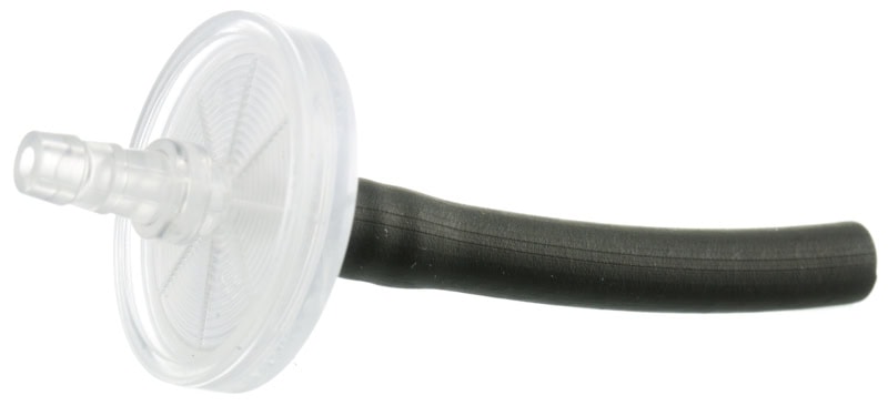 Preview: Dräger® Staub- und Wasserfilter mit FKM Schlauch 8313648, Innendurchmesser: 5 mm, 0,06 Meter, Lösemittelbeständig, Schutz gegen Staub und Wasser