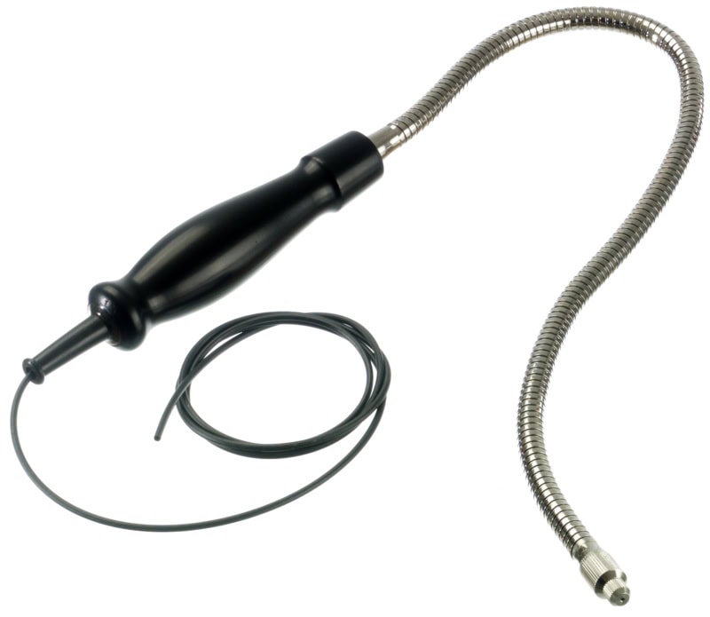 Preview: Dräger® Leckagesonde 70 8316531, Edelstahl, Nicht geeignet für reaktive Gase, Länge: 70 cm, inkl. 2 m FKM Schlauch mit Innendurchmesser: 1,5 mm, Für Dräger® X-am® Pumpe / 3500 / 7000 / 8000