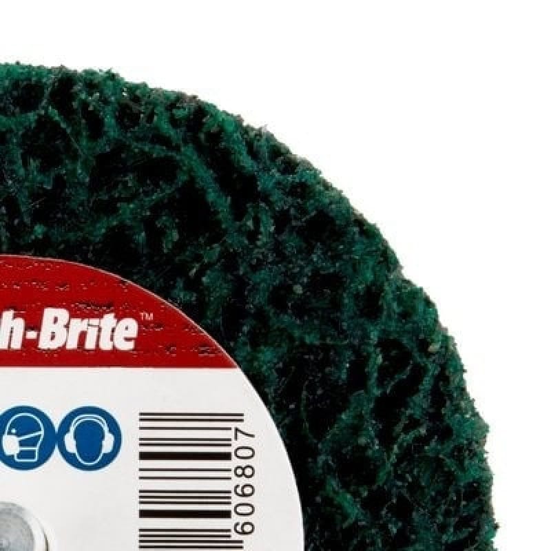 Preview: 3M™ Scotch-Brite™ XT-ZS Pro Extra Cut XTDCPEC15022, Ø 75 mm, ø 13 mm, Ø 6 mm, P100, A, Extra coarse,10.000 U./Min., Grobreinigungsscheibe, Für Reinigungs- und Finisharbeiten