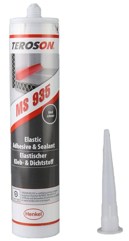 Preview: Henkel™ Teroson® MS 935 Silanmodofizierter Polymer Kleb-/Dichtstoff, 290 ml, Grau, Thixotrop, 1K, 2487225, Für Elektronik Anwendungen