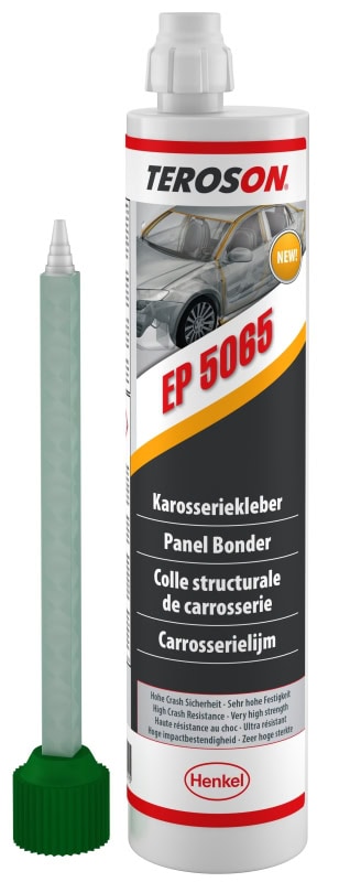 Preview: Henkel™ Teroson® EP 5065 Epoxid Strukturklebstoff, 198 ml, Schwarz, 2:1, Fest, 2K, 1972484, Für hohe Anforderungen an das Crashverhalten