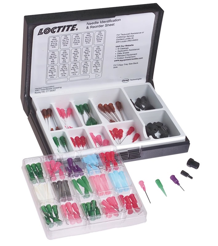 Preview: Henkel™ Loctite® Nadelauswahlset, 30 Stück, 218288, Ideal zum Ausprobieren und Ermitteln der richtigen Nadel für jede Anwednung