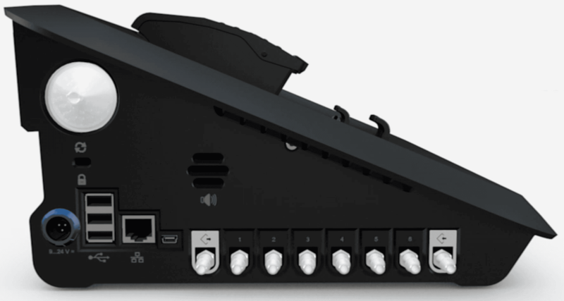 Preview: Dräger® X-Dock® 6300 Master Test Station & Kalibrier Station 8321900, 1-10 Module, 3 Prüfgasanschlüsse, Für Begasungstest, Justierung & Kalibrierung