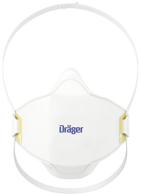 Preview: Dräger® X-plore® 1910 FFP1 NR D Atemschutzmaske / Partikelmaske 3951910, Größe M/L, Ideal für Brillenträger, Hygienisch einzelverpackt, Wirksamer Schutz gegen Stäube und Partikel bei hohem Tragekomfort