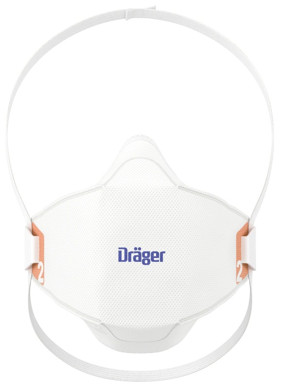 Preview: Dräger® X-plore® 1920 FFP2 NR D Atemschutzmaske / Partikelmaske 3951921, Größe S, Ideal für Brillenträger, Hygienisch einzelverpackt, Wirksamer Schutz gegen Stäube und Partikel bei hohem Tragekomfort