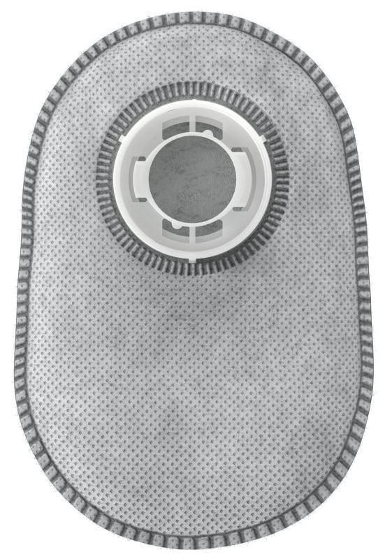 Preview: Dräger® X-plore® Pure Odour Partikelfilter 6738391, P3 R, Dräger® Bajonett-Klick Anschluss, Partikelfilter mit Aktivkohle gegen feste & flüssige Partikel und mit zusätzlichem Schutz gegen organische Gase & Dämpfe + HF