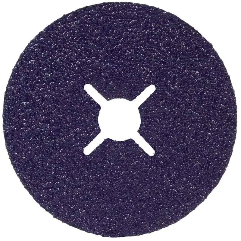 Preview: 3M™ Cubitron™ 3 1182C Fiberscheibe 67089, Ø 150 mm x ø 22 mm, 80+, 10.200 U./Min., Geschlitzt, Vulkanfiber, Präzisions-Keramikkorn, Für Metall Universal