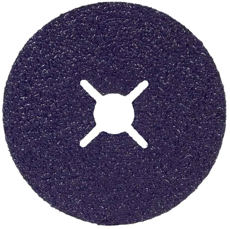 Preview: 3M™ Cubitron™ 3 1182C Fiberscheibe 67088, Ø 125 mm x ø 22 mm, 80+, 12.250 U./Min., Geschlitzt, Vulkanfiber, Präzisions-Keramikkorn, Für Metall Universal
