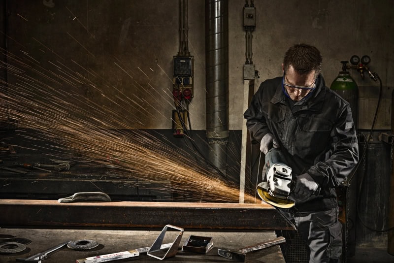 Preview: KLINGSPOR Kronenflex® A 24 Extra Schruppscheibe 235371, Ø 150 mm x 6 mm x 22 mm, P36, A, 8.500 U./Min., Typ 27 Gekröpft, Aluminiumkorn, Für Stahl, Edelstahl, Guss & universal Metallanwendungen