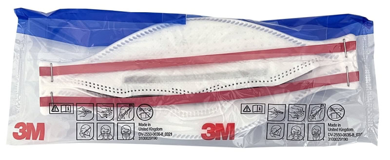 Preview: 3M™ Aura™ Medizinische Atemschutzmaske 1873V+, FFP3 NR D mit Cool-Flow Ausatmenventil, Chirurgische Maske nach EN14683, Medizinvariante, Hygienisch einzelverpackt