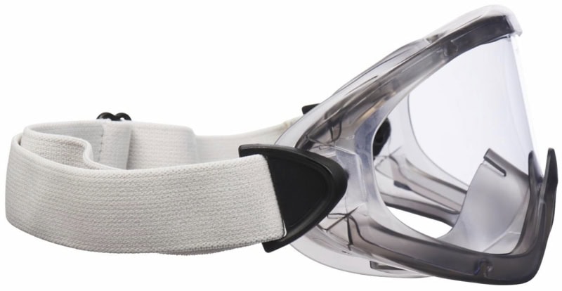 Preview: 3M™ 2890A, Klar, AF/UV, 2C-1.2 3M 1 FT N, Belüftete Vollsichtbrille aus Acetat