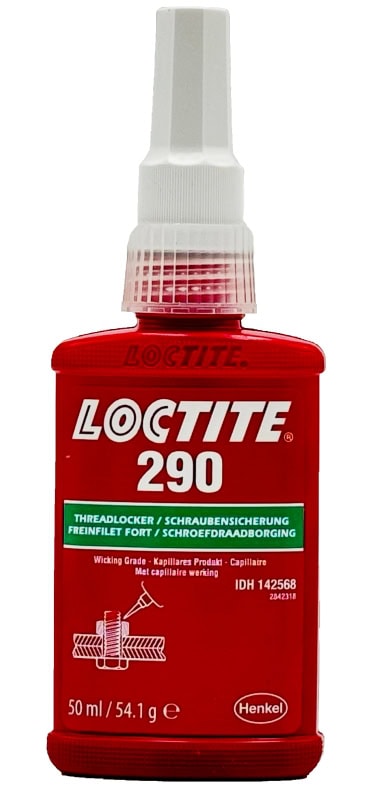 Preview: Henkel™ Loctite® Schraubensicherung 290, 50 ml, Grün, 142568, Mittel/ Hochfest