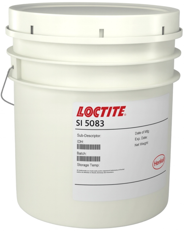 Preview: Henkel™ Loctite® SI 5083 Silikon UV Klebstoff, 18,1 Kg, Transluzent, 2035931, Ideal für Glas, Metall und Keramik, auch für Kunststoffe geeignet