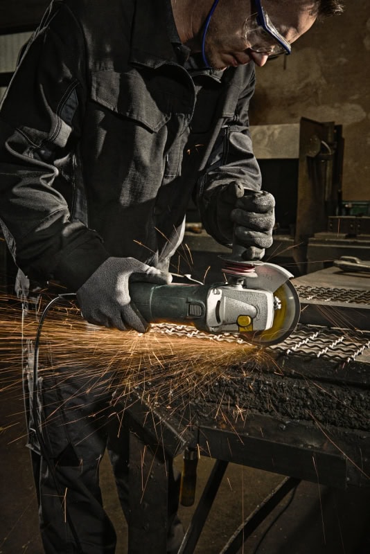 Preview: KLINGSPOR Kronenflex® A 60 TZ Special Trennscheibe Aktionsbox 721937, 100 Stück + Werkzeugbox, Ø 125 mm x 1 mm, ø 22 mm, P60, A, 12.200 U./Min., Typ 41 Gerade, Aluminiumkorn, Für Edelstahl und Stahl