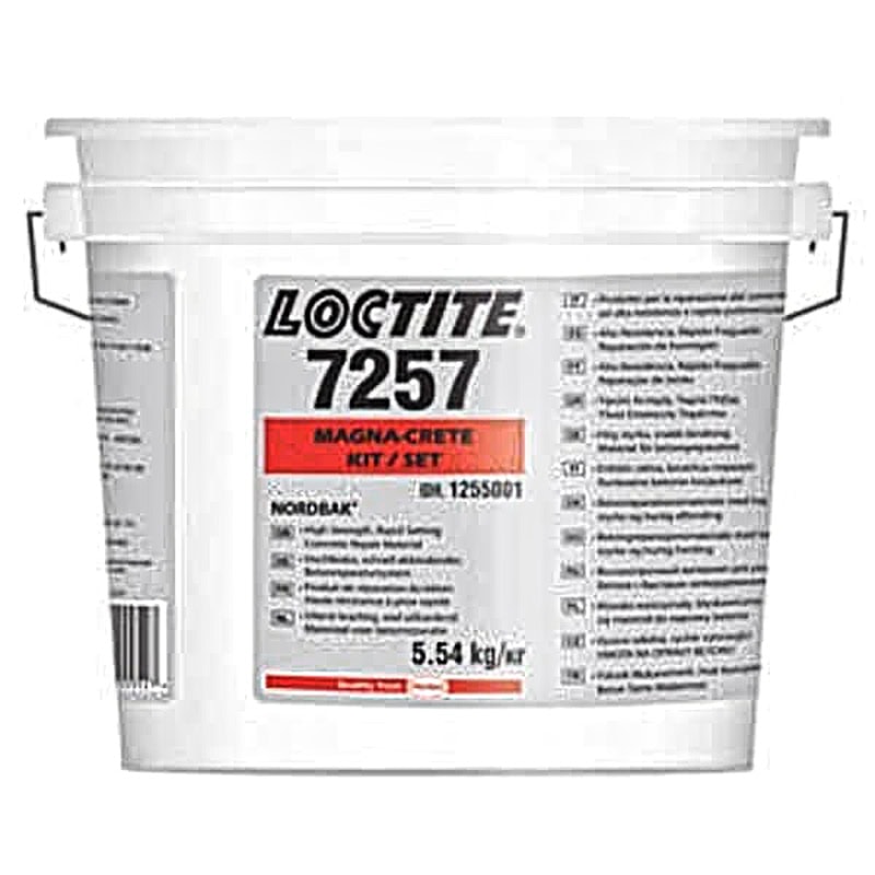 Preview: Henkel™ Loctite® PC 7257 Betonreparatur, 5,54 Kg, Grau, 2K, 1255001, Zum Vergießen und Reparieren von Beton