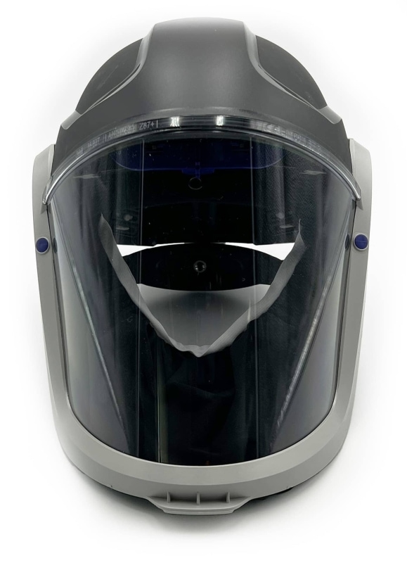 Preview: 3M™ Versaflo™ M-306 Visierhelm, TH3, Klar, Komfort Abdichtung, Polycarbonat Visier, Visierhelm mit komfortabler Gesichtsabdichtung