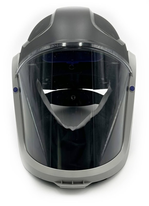 Preview: 3M™ Versaflo™ M-307 Visierhelm, TH3, Klar, Feuerfeste Abdichtung, Polycarbonat Visier, Visierhelm mit schwer entflammbarer Gesichtsabdichtung