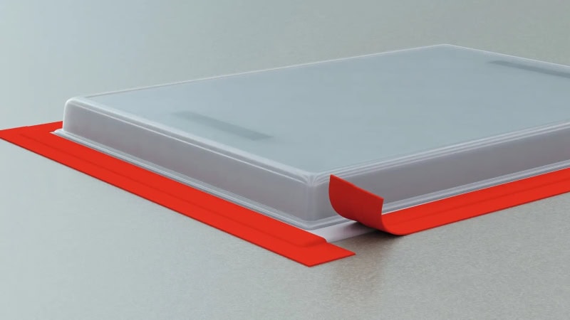 Preview: tesa® High Performance Sealer 54411, 50 mm x 12 m, 1,1 mm, Weiß