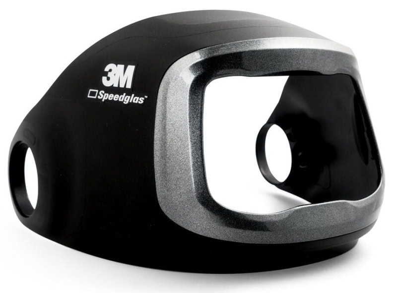 Preview: 3M™ Speedglas™ H610195, Äußerer Halterahmen (hochklappbar) mit Scharniermechanismus, Drehgelenk-Ring und Visierrahmen für 3M™ Speedglas™ Hochleistungs-Schweißmaske G5-01