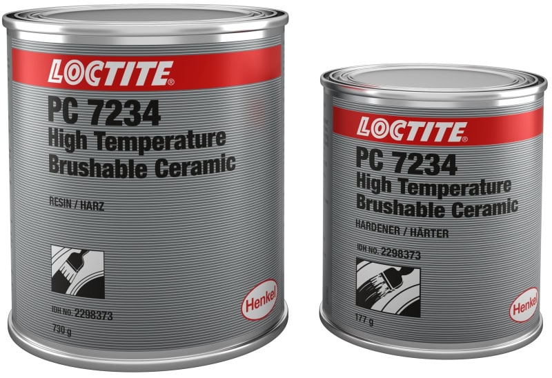 Preview: Henkel™ Loctite® PC 7234 Epoxidbeschichtung, 907 g, Rot, 4.25 : 1, 2K, 2298373, Zum Schutz vor Abrieb