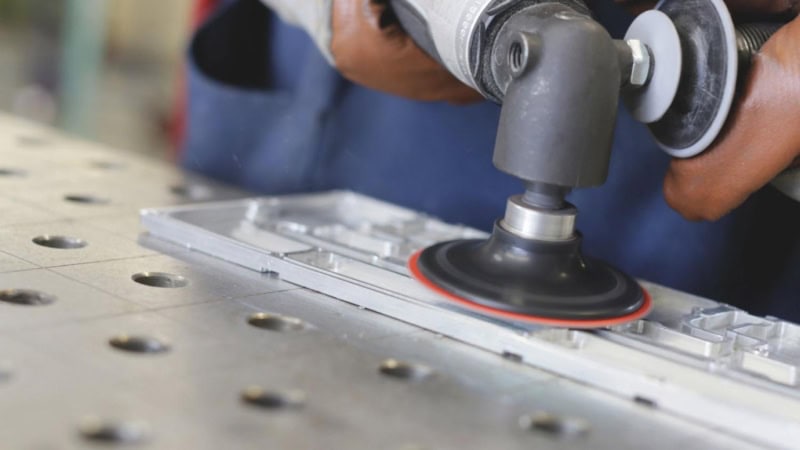 Preview: 3M™ Roloc™ 767F Kanten Fiberscheibe 7100347314, Ø 100 mm, 80+, YF, 12.000 U./Min., Ungelocht, Vulkanfiber, Präzisions-Keramikkorn, Für Metall Universal