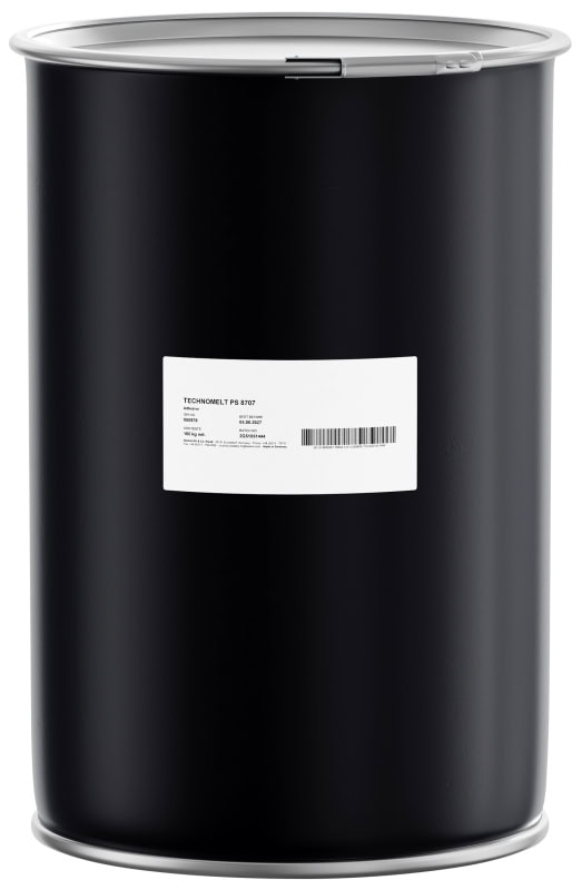 Preview: Henkel™ Technomelt® PS 8707 Schmelzklebstoff, 15 Kg, Hellgelb/ Transparent, 1022623, Für Etiketten für verformbare Behältnisse, industrielle Fassetiketten, Dachanwendungen und die allgemeine Verklebung von Papier