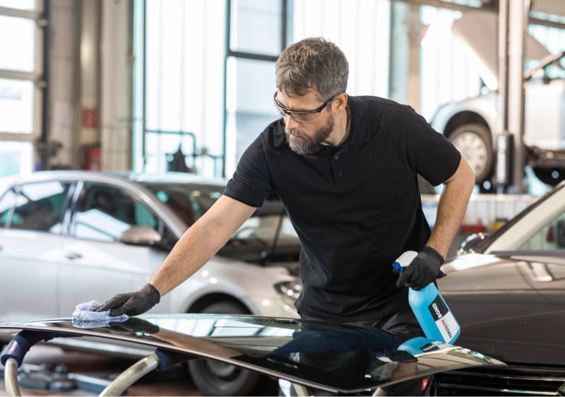 Preview: Henkel™ Teroson® Bond Glass Cleaner, 1 Kg, Blau, 2689820, Eignet sich für sämtliche KFZ-Oberflächen