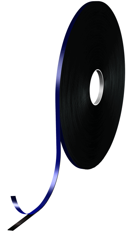 Preview: tesa® ACXplus 7812, 1260 mm x 25 m, 1,2 mm, Schwarz, Blaue Abdeckung, PV 29, Doppelseitiges Acrylatschaumband