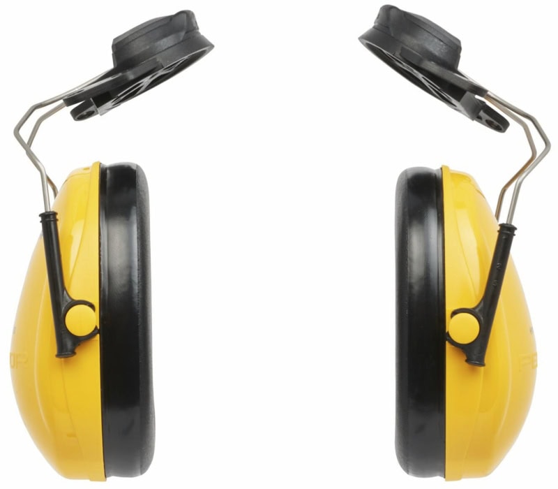 Preview: 3M™ Peltor™ Optime™ I H510P3E, SNR = 26 dB, Gelb/Schwarz, Helmkapselgehörschutz für laute Arbeitsumgebungen
