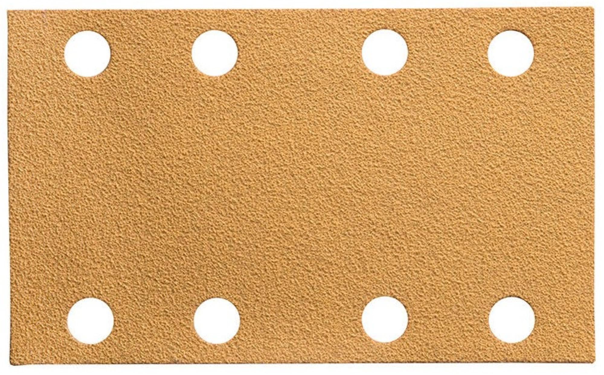 Mirka® Gold 2368809925, Ø 81 mm x 133 mm, P240, 8-fach gelocht, Kletthaftend, Schleifstreifen mit Aluminiumkorn