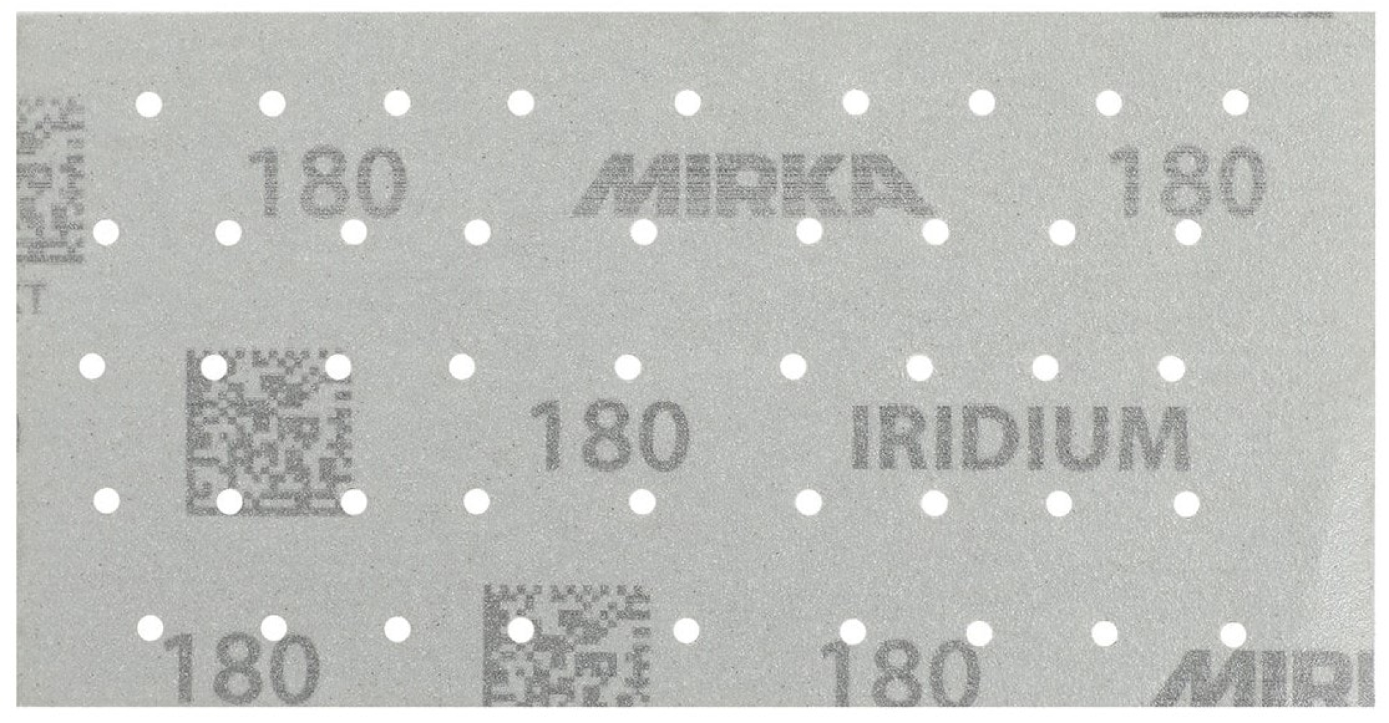 Mirka® Iridium® 246AP05022, 93 mm x 180 mm, P220, Multilochung, Kletthaftend, Schleifstreifen mit Keramik- und Aluminiumkorn