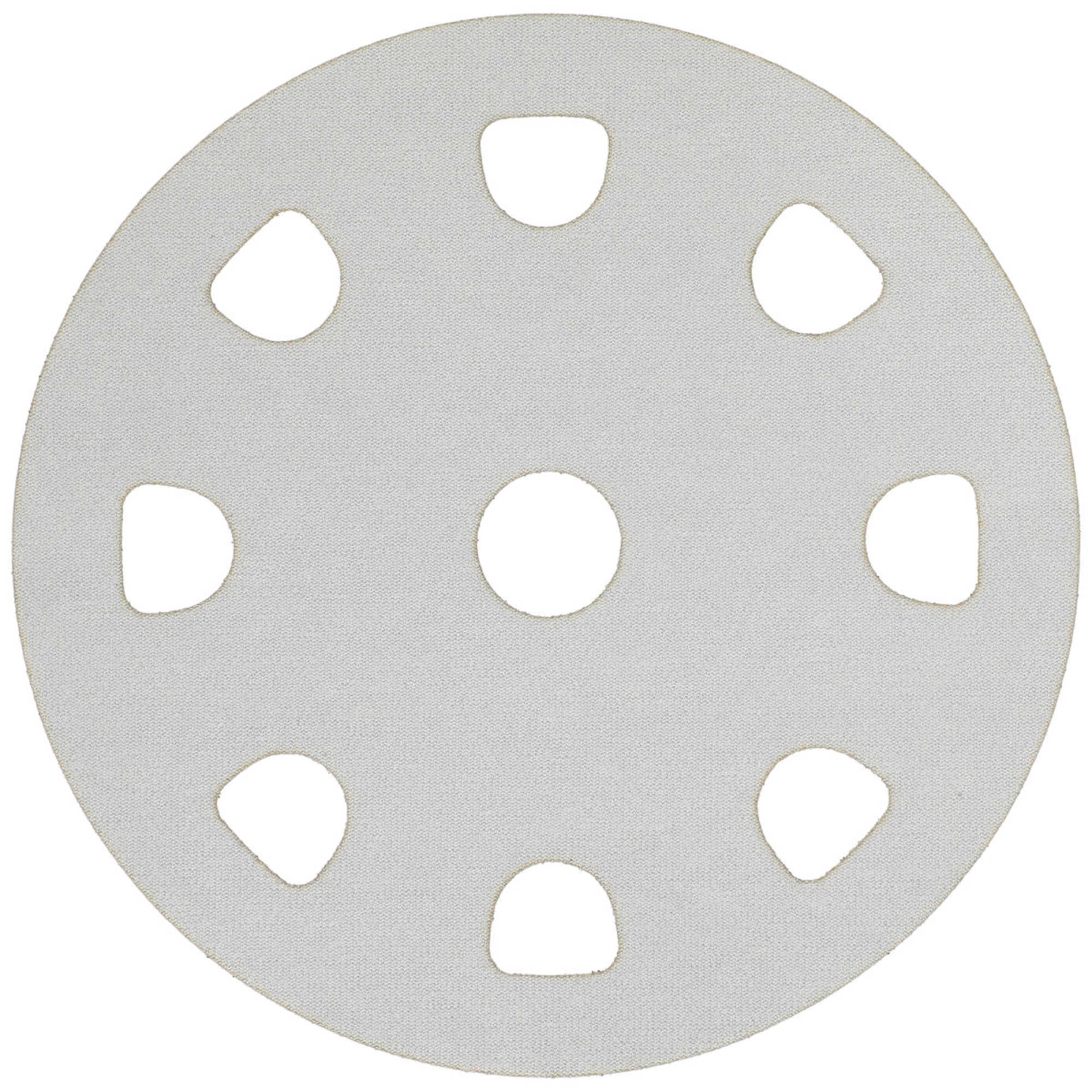 Mirka® Iridium® STYRO Schleifscheiben 246CU02540, Ø 225 mm, P40, 9-fach Gelocht, Kletthaftend, Schleifscheibe mit Keramik- und Aluminiumkorn für den Styropor Schliff