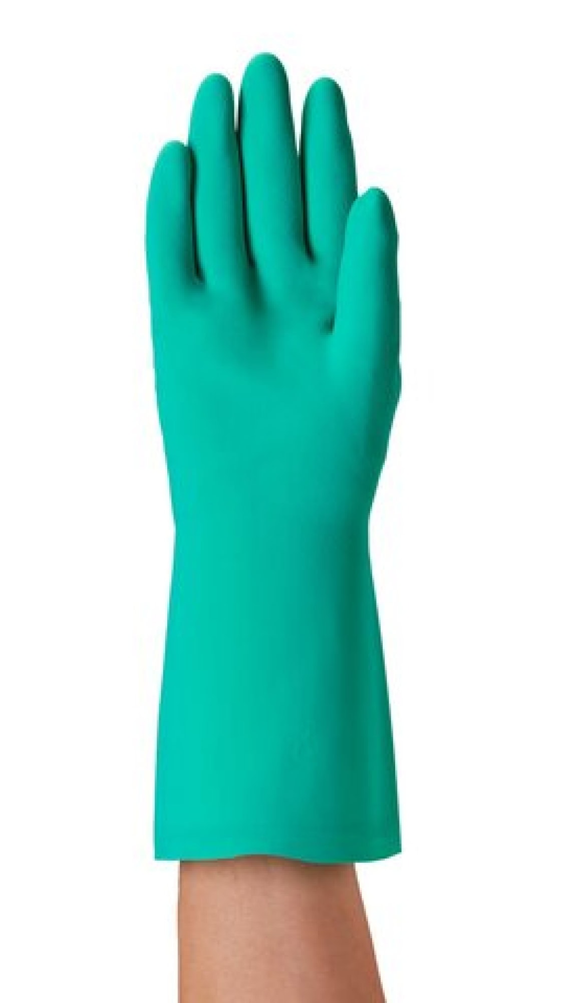 Ansell AlphaTec™ Solvex™ 37-675 Chemikalienschutzhandschuh 37675060, Für chemische Verarbeitungsprozesse, Größe 6, Grün, 330 mm lang, Mit hoher Fingerfertigkeit