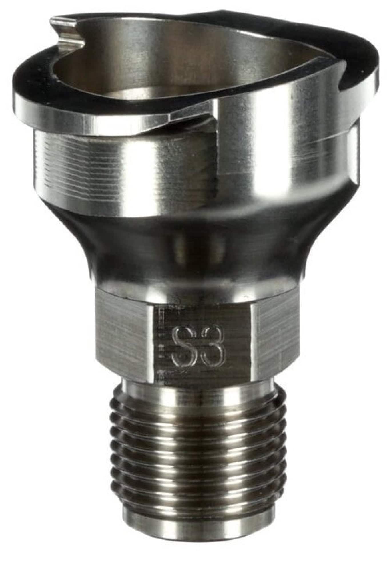 3M™ PPS™ 26033 Adapter Nr. 3 Serie 2.0, Typ S-3 für DeVilbiss mit Außengewinde