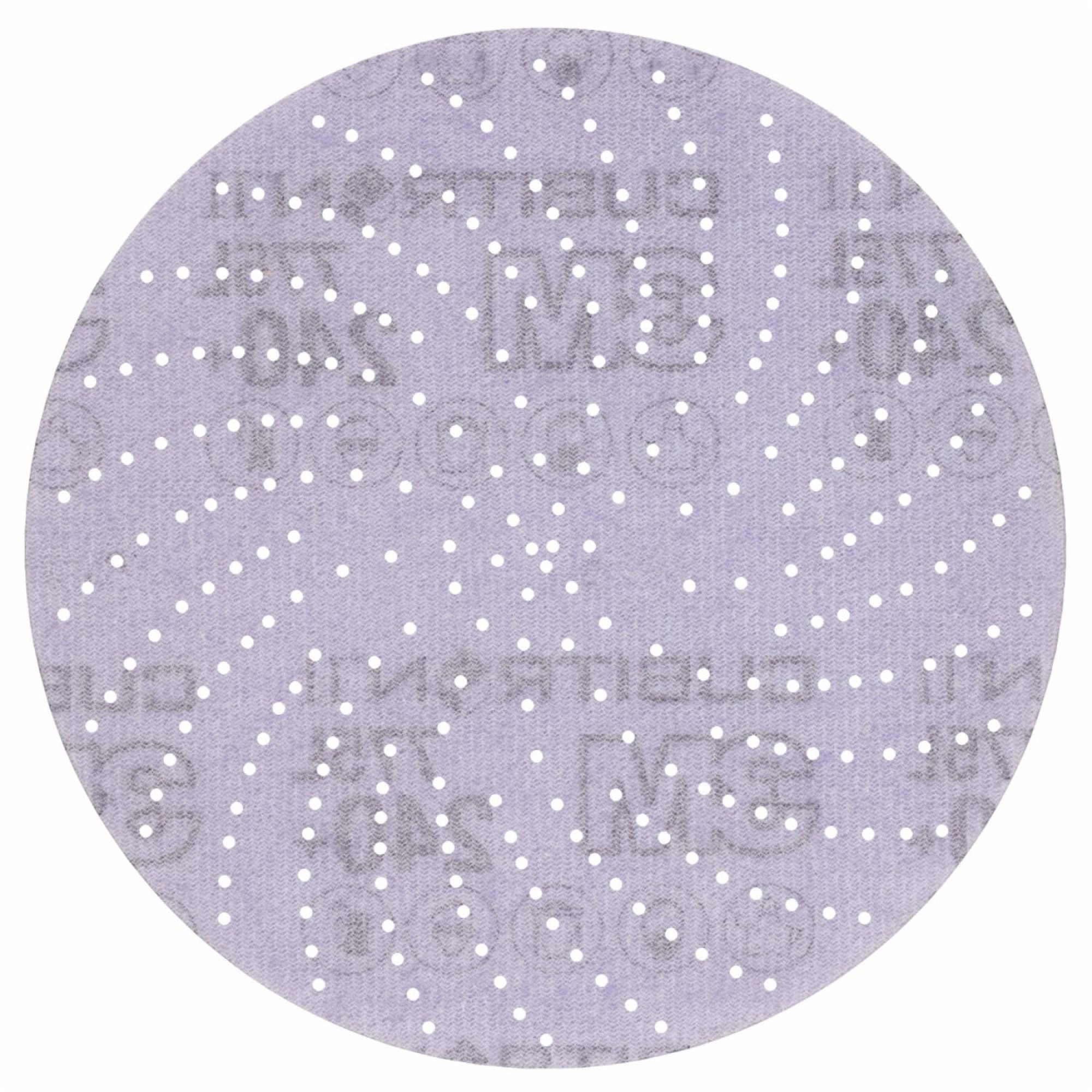 Preview: 3M™ Cubitron™ II Hookit™ 775L 47098, Ø 150 mm, 240+, Multilochung, Kletthaftend, Filmscheibe mit Präzisions-Keramikkorn