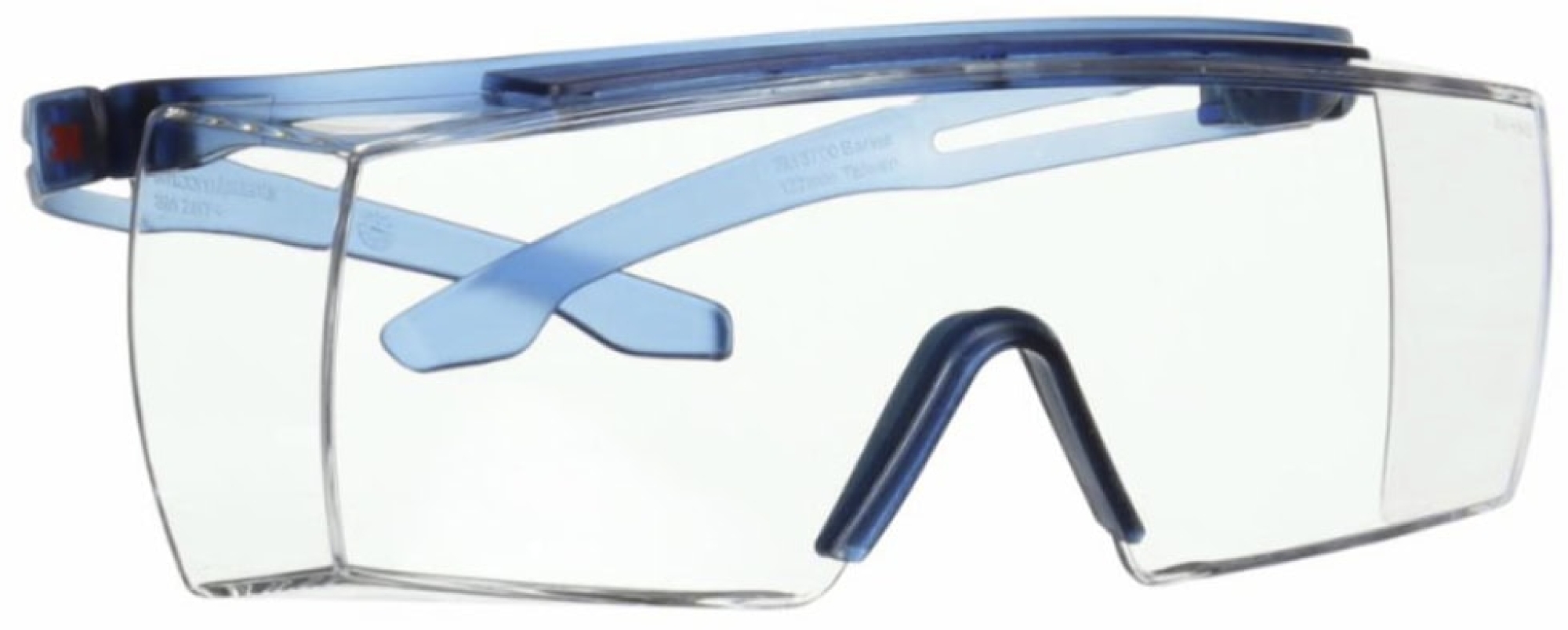 Preview: 3M™ SecureFit™ 3700, Klar, AS/UV, 2C-1.2 3M 1 FT K, Überbrille aus Polycarbonat mit Anti-Kratz Beschichtung