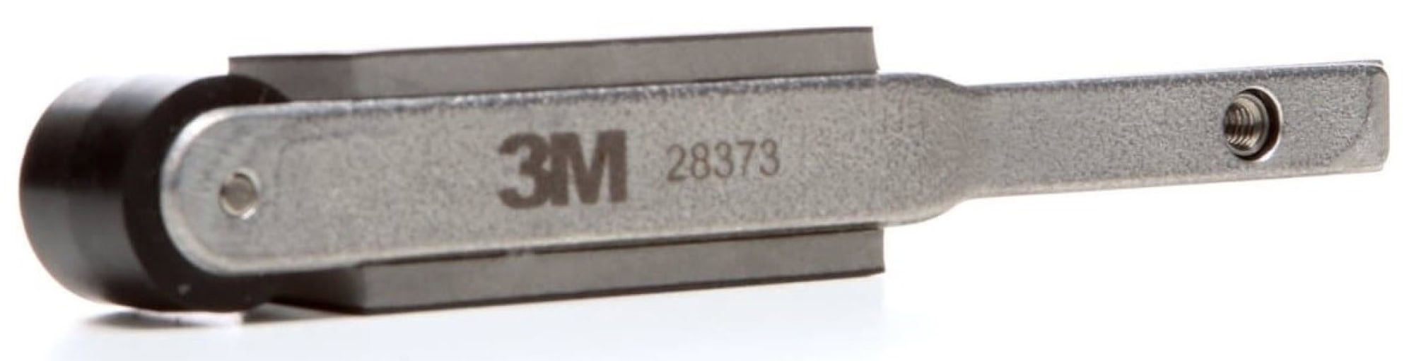 3M™ 28373, 16 - 19 mm x 521 mm, Gerade, Rolle: Ø 18 mm, Kontaktarm für Feilenbandmaschine, Für breitere & längere Bänder