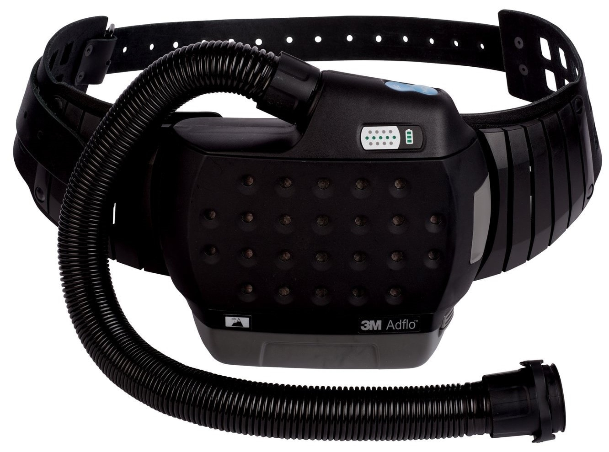 3M™ Speedglas™ Schweißmaske G5-03 Pro Air ohne Schweißfilter und Adflo™ High-Altitude Gebläseeinheit, 637700, inkl. QRS-Luftschlauch und Tasche, TH3, 4A/3B, Kopfband + Textilkopfschutz