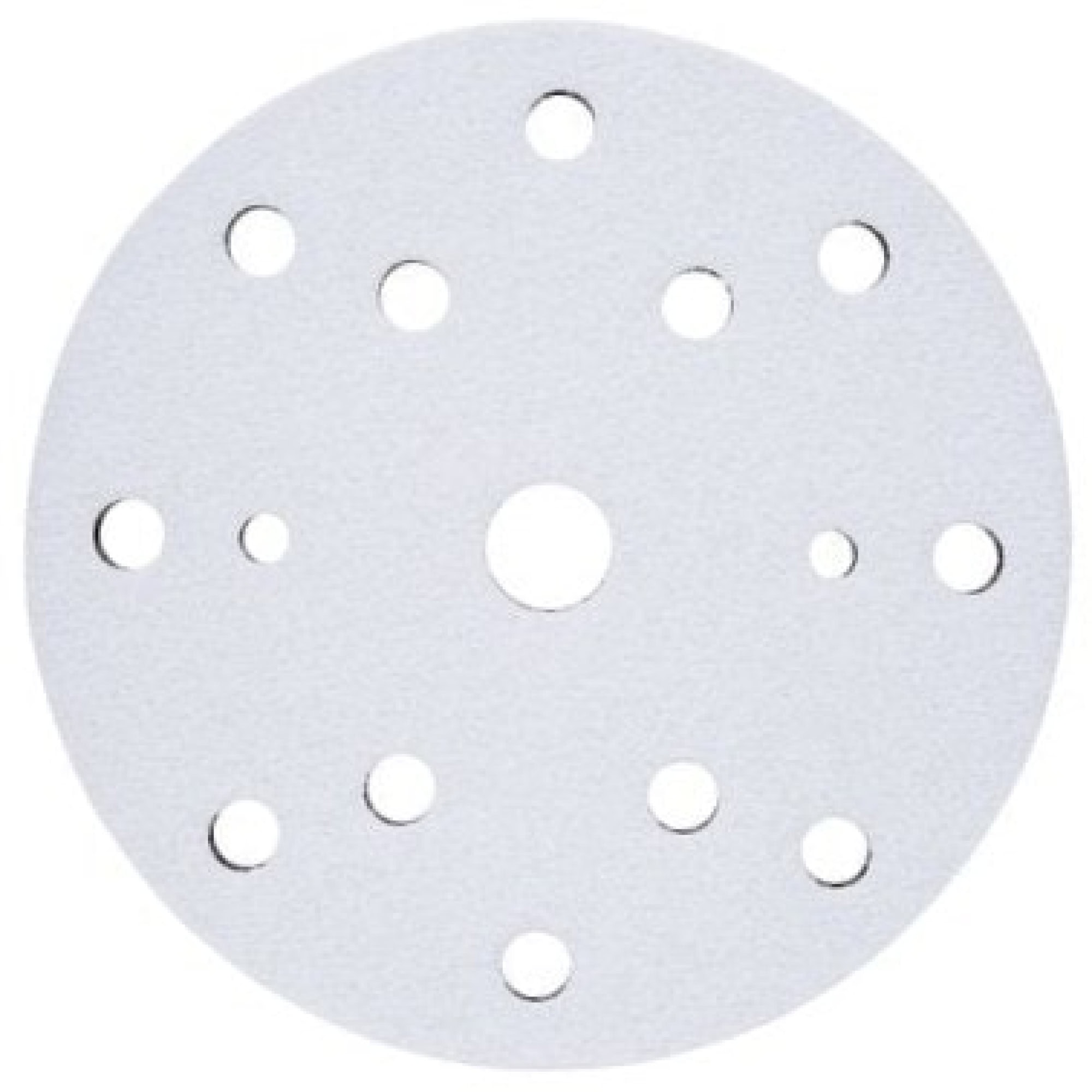 3M™ Hookit™ E50396, Ø 150 mm, 10 mm, 15 Löcher, Kletthaftend, Softauflage für Stützteller, Für Lochsysteme: 6-fach, 7-fach, 9-fach, 15-fach gelochte und Gitternetzscheiben